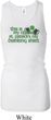 Ladies Official Drinking Shirt Longer Length Racerback Tank Top