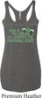 Ladies Official Drinking Shirt Tri Blend Racerback Tank Top