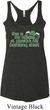 Ladies Official Drinking Shirt Tri Blend Racerback Tank Top
