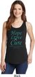 Ladies Ovarian Cancer Hope Love Cure Tank Top