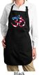 Ladies Patriotic Om Full Length Apron with Pockets