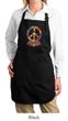 Ladies Peace Apron Funky Peace Full Length Apron with Pockets
