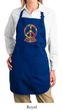 Ladies Peace Apron Funky Peace Full Length Apron with Pockets
