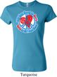 Ladies Peace Shirt All You Need is Love Crewneck Tee T-Shirt
