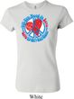 Ladies Peace Shirt All You Need is Love Crewneck Tee T-Shirt
