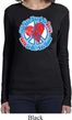 Ladies Peace Shirt All You Need is Love Long Sleeve Tee T-Shirt