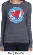 Ladies Peace Shirt All You Need is Love Long Sleeve Tee T-Shirt