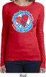 Ladies Peace Shirt All You Need is Love Long Sleeve Tee T-Shirt