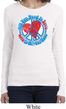 Ladies Peace Shirt All You Need is Love Long Sleeve Tee T-Shirt
