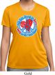 Ladies Peace Shirt All You Need is Love Moisture Wicking Tee T-Shirt
