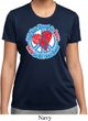 Ladies Peace Shirt All You Need is Love Moisture Wicking Tee T-Shirt