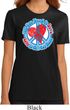 Ladies Peace Shirt All You Need is Love Organic Tee T-Shirt