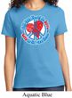 Ladies Peace Shirt All You Need is Love Tee T-Shirt