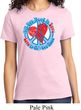 Ladies Peace Shirt All You Need is Love Tee T-Shirt