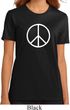 Ladies Peace Shirt Basic Peace White Organic Tee T-Shirt