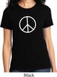 Ladies Peace Shirt Basic Peace White Tee T-Shirt