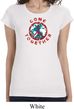 Ladies Peace Shirt Come Together Longer Length Tee T-Shirt