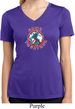 Ladies Peace Shirt Come Together Moisture Wicking V-neck Tee