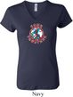 Ladies Peace Shirt Come Together V-neck Tee T-Shirt