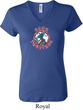 Ladies Peace Shirt Come Together V-neck Tee T-Shirt