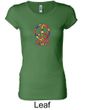 Ladies Peace Shirt Funky Peace Longer Length Tee T-Shirt