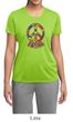 Ladies Peace Shirt Funky Peace Moisture Wicking Tee T-Shirt