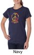 Ladies Peace Shirt Funky Peace Organic Tee T-Shirt