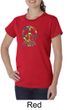 Ladies Peace Shirt Funky Peace Organic Tee T-Shirt