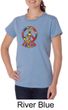 Ladies Peace Shirt Funky Peace Organic Tee T-Shirt