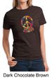 Ladies Peace Shirt Funky Peace Tee T-Shirt