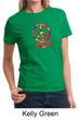 Ladies Peace Shirt Funky Peace Tee T-Shirt