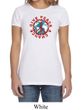 Ladies Peace Shirt Give Peace a Chance Crewneck Tee T-Shirt