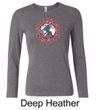 Ladies Peace Shirt Give Peace a Chance Long Sleeve Tee T-Shirt