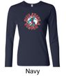 Ladies Peace Shirt Give Peace a Chance Long Sleeve Tee T-Shirt