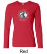 Ladies Peace Shirt Give Peace a Chance Long Sleeve Tee T-Shirt