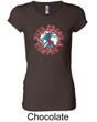Ladies Peace Shirt Give Peace a Chance Longer Length Tee T-Shirt