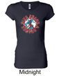 Ladies Peace Shirt Give Peace a Chance Longer Length Tee T-Shirt