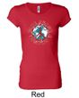 Ladies Peace Shirt Give Peace a Chance Longer Length Tee T-Shirt