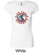 Ladies Peace Shirt Give Peace a Chance Longer Length Tee T-Shirt