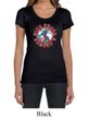 Ladies Peace Shirt Give Peace a Chance Scoop Neck Tee T-Shirt