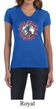 Ladies Peace Shirt Give Peace a Chance V-neck Tee T-Shirt