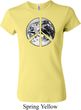 Ladies Peace Shirt Peace Earth Crewneck Tee T-Shirt
