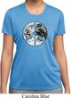Ladies Peace Shirt Peace Earth Moisture Wicking Tee T-Shirt