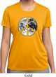 Ladies Peace Shirt Peace Earth Moisture Wicking Tee T-Shirt