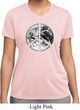 Ladies Peace Shirt Peace Earth Moisture Wicking Tee T-Shirt