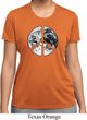 Ladies Peace Shirt Peace Earth Moisture Wicking Tee T-Shirt