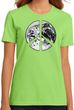 Ladies Peace Shirt Peace Earth Organic Tee T-Shirt
