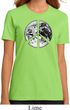Ladies Peace Shirt Peace Earth Organic Tee T-Shirt
