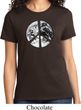 Ladies Peace Shirt Peace Earth Tee T-Shirt