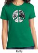 Ladies Peace Shirt Peace Earth Tee T-Shirt